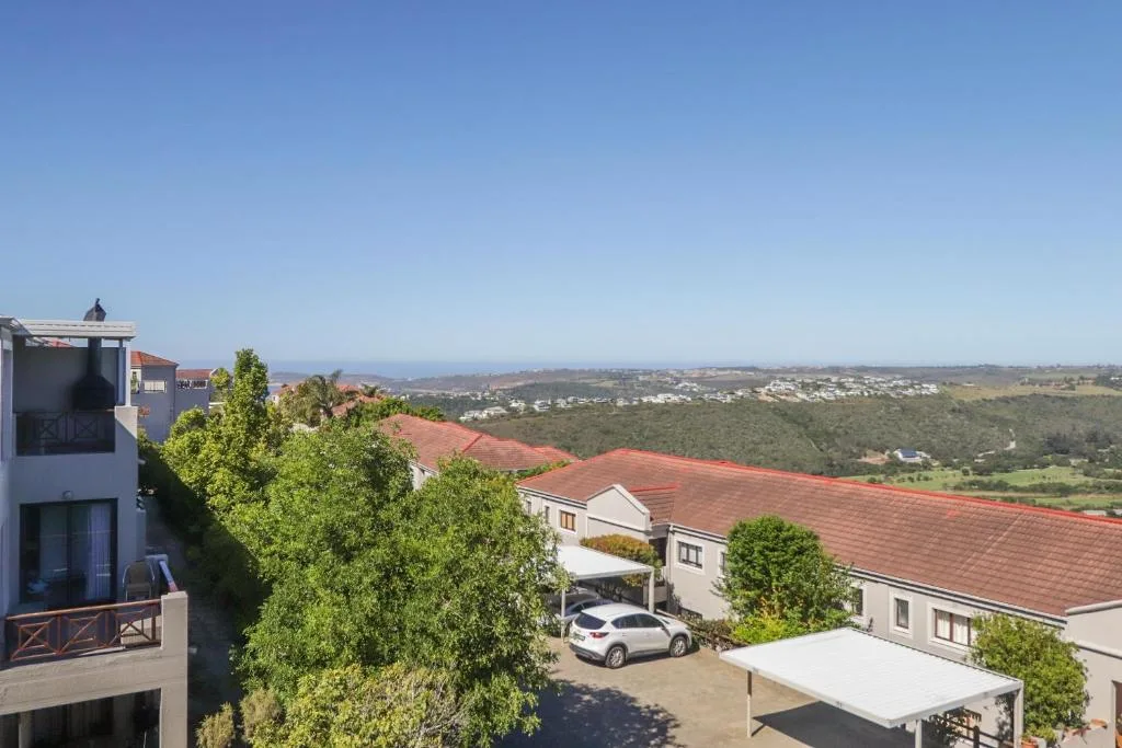 Scenic valley and coastal landscape viewed from elevated property