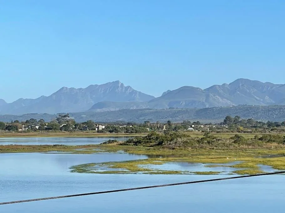 Scenic mountain and lagoon landscape view from the property overlooking Sedgefield
