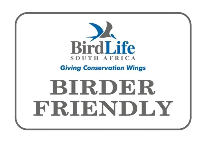 BirdLife South Africa Birder Friendly certification badge and logo