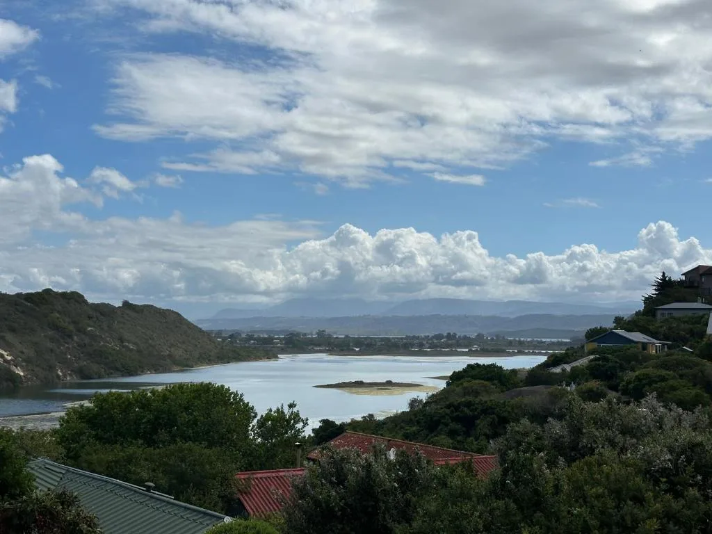 Scenic lagoon and mountain landscape from property overlooking Sedgefield waters