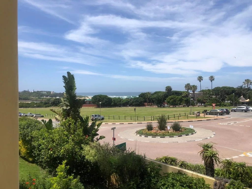 Scenic view of Wilderness lagoon and coastline from property balcony