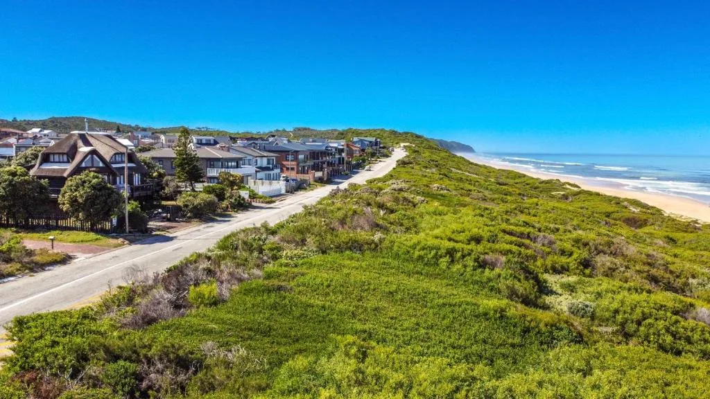 Coastal properties overlooking pristine beach and indigenous dune vegetation